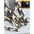 得力（deli）麻花钻头套装手电钻不锈钢钢铁金属铝合金钻头打孔冲击三角钻头多功能 直柄麻花钻8.5mm DL16085G