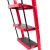 冰禹 红色加厚折叠人字梯 多功能人字梯便携多用储物登高梯子 五步梯 BYA-199