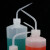 海斯迪克 HKQS-106 塑料白色弯管洗瓶加厚款 带刻度LDPE冲洗瓶 密封式油壶透明胶瓶 1000ml（10个）