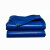 上柯 B2591 PVC刀刮布雨布耐磨三防布篷布遮阳布 蓝色3*6m(1张) 可定制