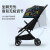 虎贝尔（HBR）婴儿推车婴儿车轻便可折叠可坐躺登机宝宝伞车S1pro自动收车 涂鸦