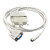 FX和A全数据PLC编程通讯系列RS232下载串口电缆线线SC-09 白色 2m
