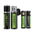 sorbo硕而博USB充电电池5号USB电池7号AAlr6锂电池轻鼠标G304电池 <7号黑色2节>