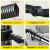 尘器管子软管尘螺纹管通用配件BF501BF502加长管5米10米 2.5米大号管带接头(内40外48)