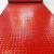 (定制)工品星人字纹橡胶垫 耐磨阻燃防滑防水车间走廊楼梯大厅店铺工业地垫 红色1米*3米*3mm