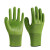 曼睩 军绿色24双装 劳保手套耐磨工作丁腈橡胶乳胶手套防滑防水胶皮劳动工地干活防护手套ML008