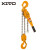 KITO LB010*6m手扳葫芦起吊紧线固定工具载重1T扬程6M 定做