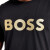 雨果博斯（HUGO BOSS） BOSS男装T恤商务休闲男装上衣棉质短袖简约logo款 黑色（50483774） L（150-175斤）仅供参考