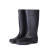 安赛瑞 高筒PVC塑胶雨鞋 高筒防水防滑耐磨户外工作鞋 40码 16062