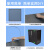 ASNSMVV定制50X50CM机箱防尘网侧面板电脑盖子侧盖散热PVC过滤网大孔径可 50*50CM_黑色2.0孔