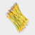 吉星 黄绿双色接地线软铜线孔6 4*200 一包价