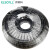 伊莱科（ELECALL)波纹管PP材质防水阻燃软管穿线管 黑色/AD25/内径20mm/100米/开口/1卷装
