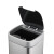 兰诗（LAUTEE）LK1053不锈钢垃圾桶智能感应大号带盖防臭异味纸篓卫生桶 25L充电款
