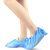 盖歇茂（GXM）一次性无纺布鞋套加厚防尘透气室内脚套耐磨防滑100个/包装蓝色企业定制款
