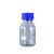 兰诗（LAUTEE）SY4058  蓝盖试剂瓶 丝口玻璃瓶取样瓶 螺纹口带刻度透明250ml
