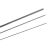 承琉定制304不锈钢弹簧丝硬钢丝弹簧钢丝直条钢线圆钢微丝医疗丝实心铁丝 直径5.1mm*1米/根    2根
