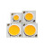 百驹行 COB灯珠LED芯片圆形射灯代替光源轨道灯筒灯灯芯灯泡1件起 31- 42W/14mm发光面
