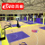 欧百娜（OBANA）室内篮球场地胶球馆防滑弹性pvc地板定制篮球场运动地胶