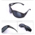 电焊眼镜焊工专用防护眼睛电弧强光紫外线墨镜玻璃劳保平光护目镜 209黑色眼镜 (16个)