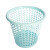 冰禹 BYrl-77 多功能办公室卫生间垃圾桶 塑料垃圾桶镂空垃圾桶纸篓 颜色随机（1个）