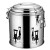 亿箬 保温桶保冷不锈钢大容量奶茶桶饭桶汤桶豆浆桶茶水桶开水桶 双龙头100L一个装 企业制定