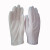 博尔雅 电五指点胶手套防滑条纹点胶手套BEY-3098无尘涤纶纤维手套 白色 1200双/袋 白色 1200双/袋 L