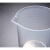 精选加厚带刻度塑料烧杯无柄烧杯塑料量杯烘焙工具p 直把塑料量杯(带盖)1000ML