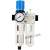 气动空压机高压油水分离器FRC气源处理器二联件16公斤过滤减压阀 FRC-1/4-MINI小体(耐压16公斤)