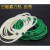 磨刀机皮带橡胶绿色皮带昆雕联盟用带齿型皮带KDM-10专用皮带绿色皮带(圆形) 白色带齿皮带(带齿)420长