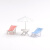 建筑材料 DIY手工拼装 模型沙盘模型配景太阳伞桌沙滩躺椅 多规格 175沙滩躺椅B型