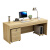 时通 单桌120*70*74cm（不包含移动柜）简易书桌台式学习简约办公室单人双人职员组合办公桌椅