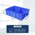 万迪诺分格收纳盒 五金元件分类整理箱 长方形塑料零件周转箱 大号2格570*420*155mm