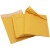 安英卡尔  牛皮纸自封袋 复合气泡信封袋泡沫防震黄色快递袋 19x19+4cm(400只装） A1698