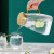 美斯尼凉水壶玻璃冷水壶冰箱专用窄体壶身耐高温锤纹玻璃水壶柠檬果汁壶