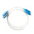 志豪自粘隐形透明光缆光纤延长线皮线光钎线光纤线尾纤光议价 20m