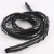 汉河电线保护套包线管理线器缠绕管束线管规格多样SWB系列 SWB-12mm 约7.5米黑色