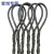 钢丝绳吊索插编吊装用吊起重工具双扣编头子软钢丝绳14mm16mm18mm 黄色 10mm做好4米