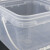 赫思迪格 JG-405 透明水桶 塑料桶 密封打包桶 带盖密封包装桶 食品级小水桶涂料桶 10L
