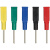 希格尔电气（XIGER）CS-802 测试线转接头 2mm 红黑黄绿蓝五色可选（单位：个）