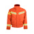 优普泰抢险救援服17款消防救援服阻燃服冬季套装 橙色 2XL