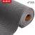 采易乐 PVC镂空防滑地垫 泳池浴室厕所S型网格防水垫 灰色1.2米*1米（4.5mm厚）08458