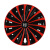 猛速  适用于本田汽车轮毂盖外壳钢圈装饰轮胎罩改装飞度二代锋范哥瑞理念 BL-激情红黑-14寸（1只价） 4只起拍