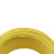 华美电线电缆 BLV16平方国标铝芯电线单芯户外用铝芯电缆线 黄色 100米