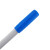 益美得 BL-1203 加长伸缩杆高空玻璃广告门头清洁工具 蓝色2.4米双节杆