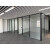 富加安杭州办公室玻璃隔断墙铝合金成品高隔间双波带百叶隔音隔墙 85款单玻透明