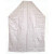 工业白色PVC牛津塑胶耐油耐酸碱防水围裙套袖食品厂食堂渔业围裙 透明套袖25丝 L