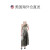 拉夫劳伦（Ralph Lauren）lauren ralph lauren女式配腰带长晚礼服 - polo 黑色 马球黑色 US 2 (XS)