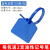 定制彩色尼龙标签扎带电缆吊牌吊卡网线记号标牌防水塑料封条扎线 蓝色(100条)
