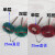 定制适用磨头抛光轮迷你刷尼龙磨头带柄纤维拉丝轮打磨头电磨3mm 3*25黑色单层400目（10个