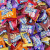 宏源 喜糖散装批发结婚礼宝宝满月高端混合礼盒水果糖果巧克力枣子 国产紫皮糖500g（约70颗）